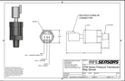 RIFE 60 PSI DTM Series Pressure Sensor Transducer 1/8" NPT-RIFE-Motion Raceworks